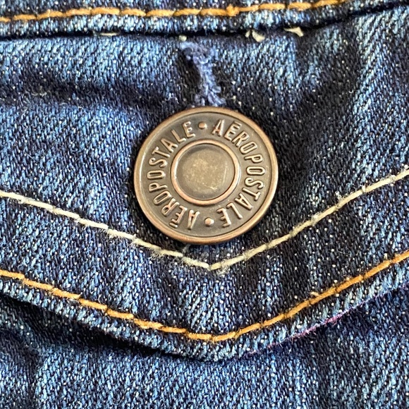 Aeropostale Dark Blue Denim Jacket, M - Picture 8 of 10